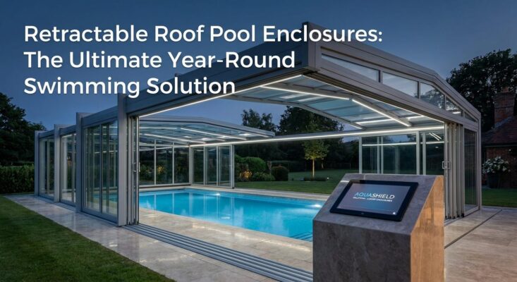 Retractable Roof Pool Enclosures: The Ultimate Year-Round Swimming Solution